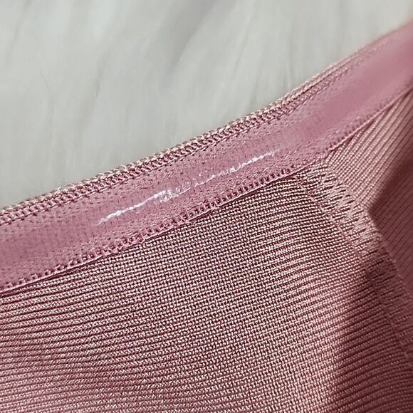 Euro Summer Size L Corset Front Crop Top NWT - Picture 7 of 7